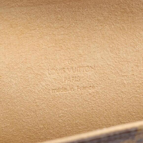 LOUIS VUITTON Authentic Brown Monogram Leather Pochette Fanny Pack - Picture 4 of 12